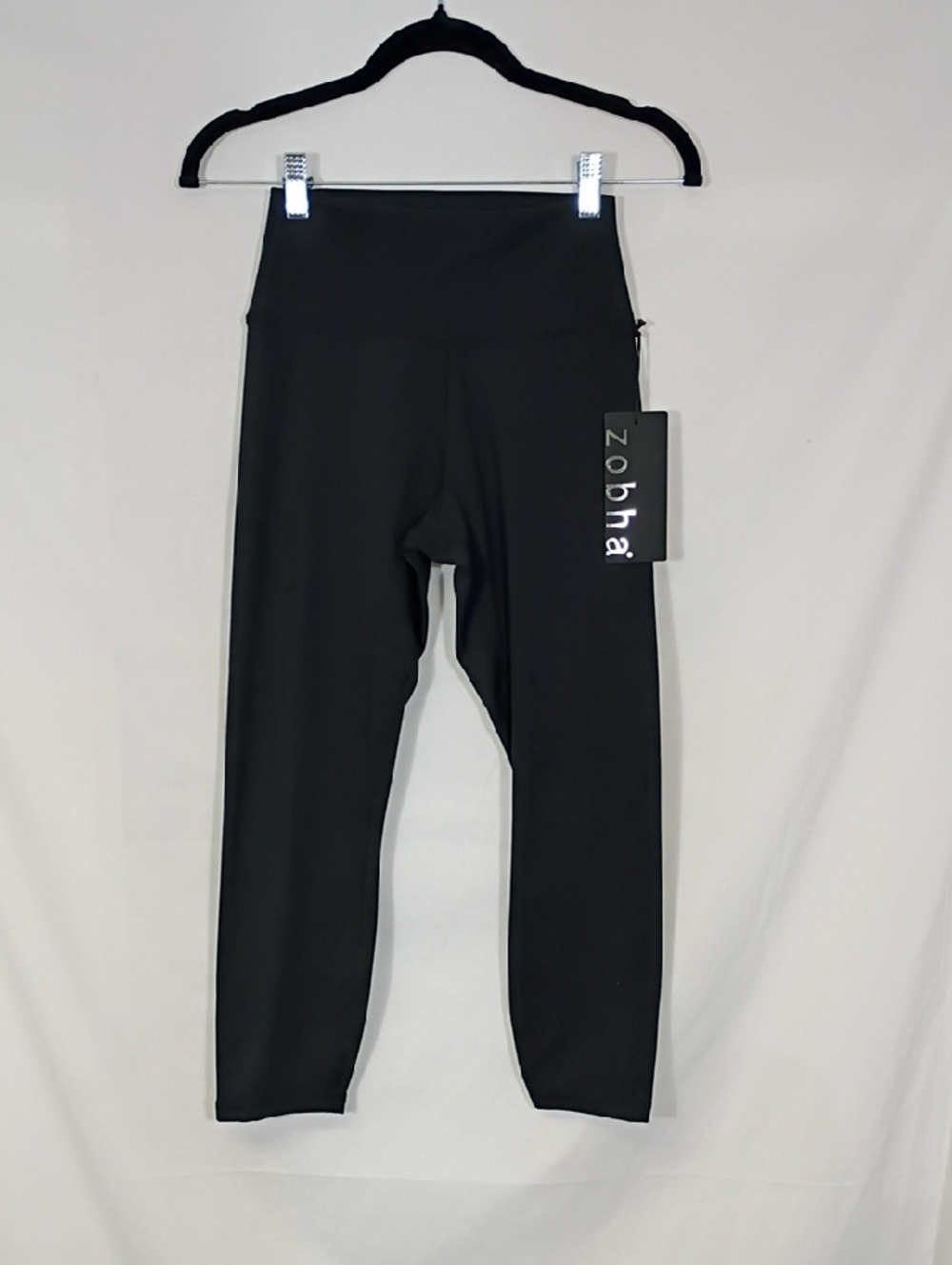 NWT Zobha Alix Capri Black Women's Size Small Workout Athleisure